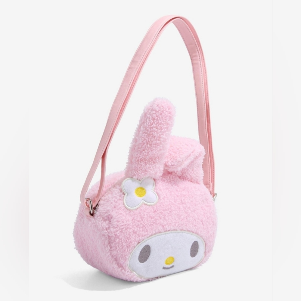 🎉❗️SALE❗️🎉 Loungefly My Melody Plush Crossbody Bag